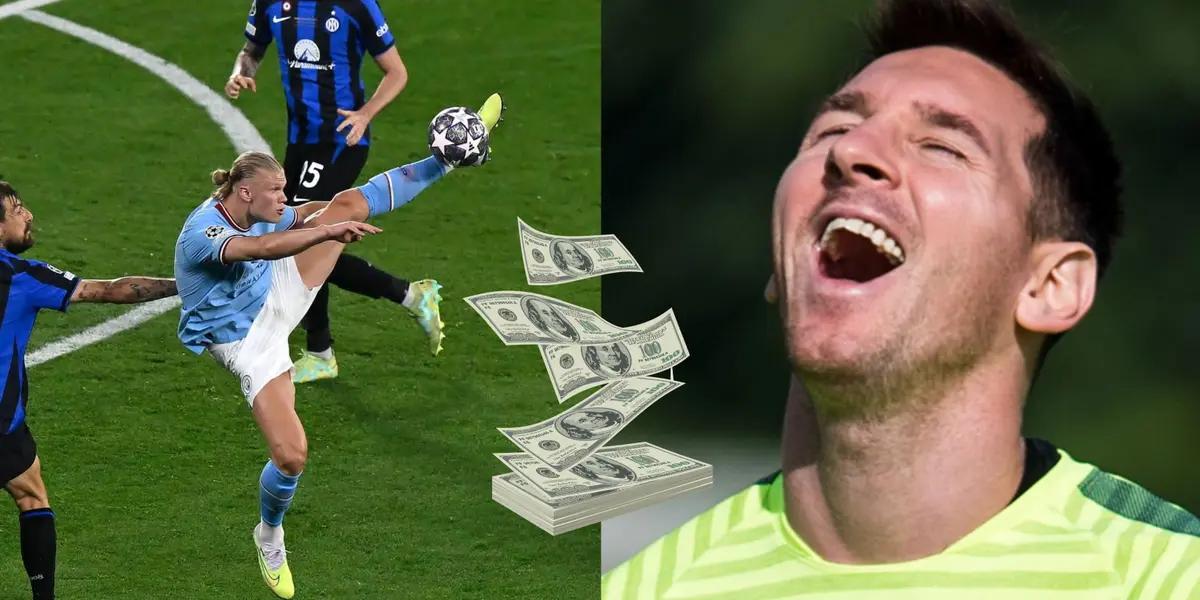 Lionel Messi did not see the Champions League final.