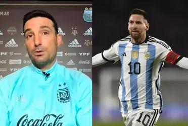 Lionel Messi didn´t finish the game and this is why