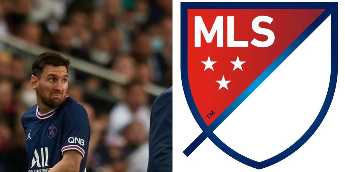 Lionel Messi ends his contract with PSG in 2023 and MLS would seek to counter him