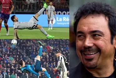 Lionel Messi executed a brilliant bicycle kick and what Hugo Sanchez thinks about Cristiano Ronaldo's Chilean strike against Juventus