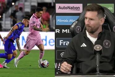 Lionel Messi explained why he celebrates as a superhero.