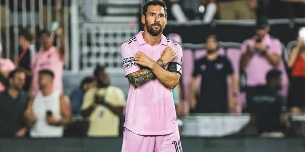 Lionel Messi. Foto: redes sociales de Inter de Miami.