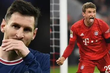 Lionel Messi found out that Bayern Munich will be their rival.