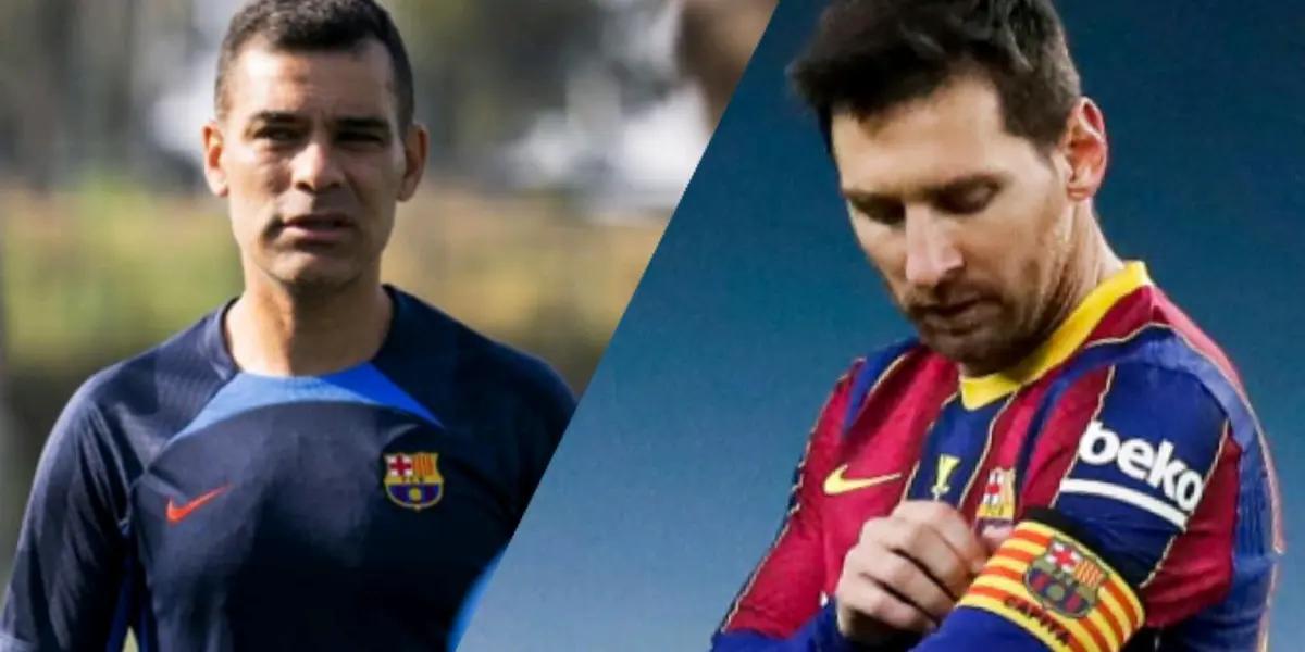 Lionel Messi found out that Rafael Márquez returned to FC Barcelona and is now looking for a career boost