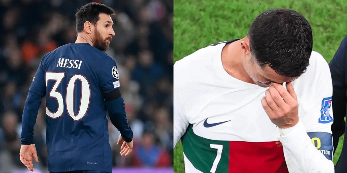 Lionel Messi gave Cristiano Ronaldo another lesson.