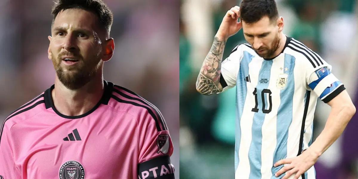 Lionel Messi gives Inter Miami and Argentina bad news.