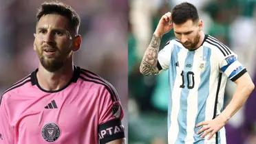 Lionel Messi gives Inter Miami and Argentina bad news.