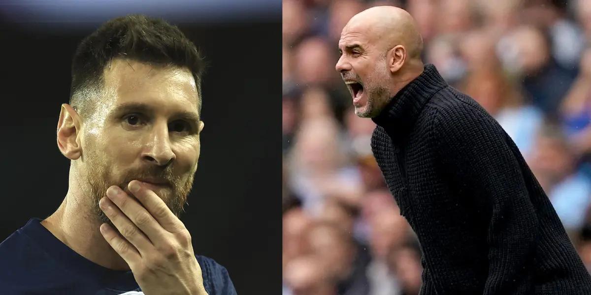 Lionel Messi gives the worst possible news to Manchester City.