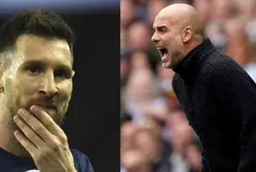 Lionel Messi gives the worst possible news to Manchester City.