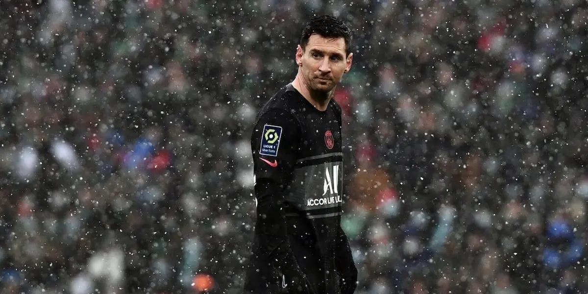 Lionel Messi got a hat-trick of assists today to stage a comeback against St Etienne in a Ligue 1 clash.