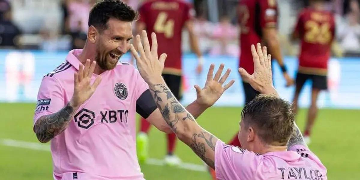 Lionel Messi had an outstanding performance against LAFC