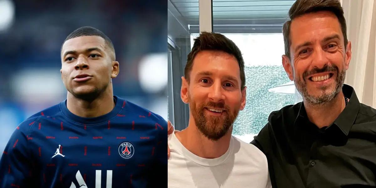 Lionel Messi had a nice gesture to the interviewer he received in his house.