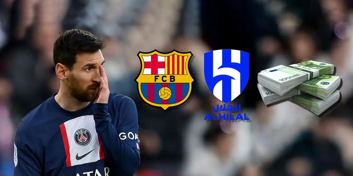 Lionel Messi has a new suitor for his future who is neither FC Barcelona nor the millions of Saudi Arabia