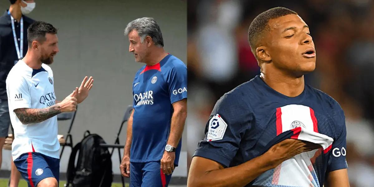 Lionel Messi has already returned to training with PSG and this is what the player has been saying about the player from his coach