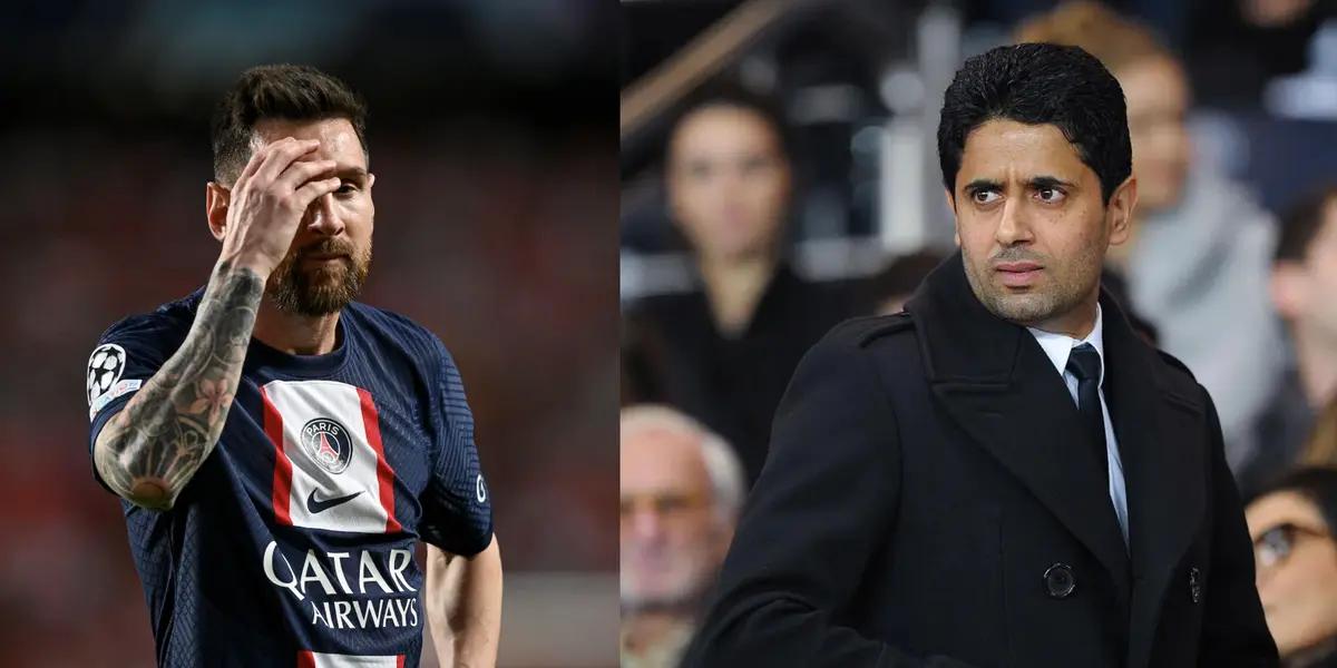 Lionel Messi has a broken relationship with PSG, and it doesn't seem to get better.