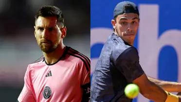 Lionel Messi has influenced some Tennis players.