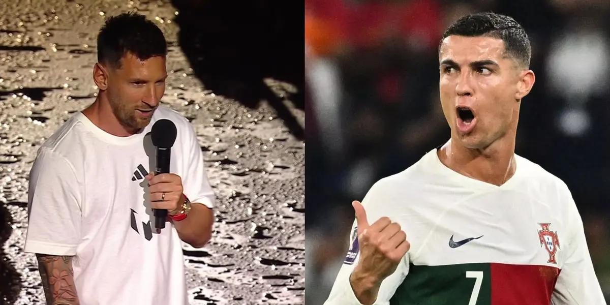 Lionel Messi has just been presented by Inter Miami, and now he chose the best player in the world.