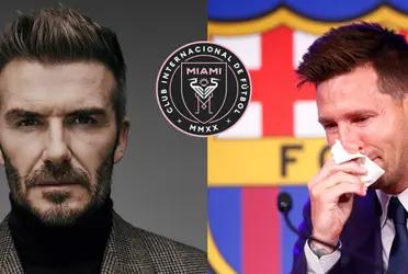 Lionel Messi has just received a low bow, days before his debut.