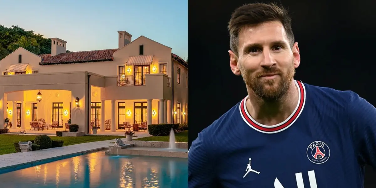 Lionel Messi has a millionaire house in Miami and with this he approaches to play in the MLS