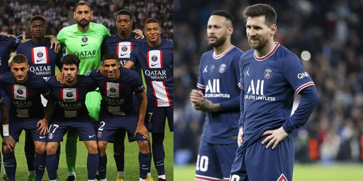 Lionel Messi has only said goodbye to one player.