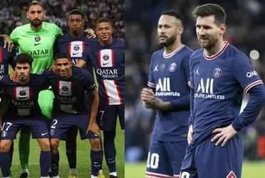 Lionel Messi has only said goodbye to one player.