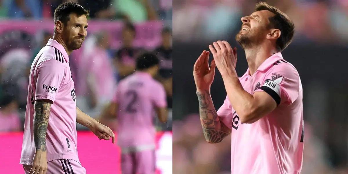 Lionel Messi has received a second low blow from his new team in the US.