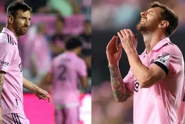 Lionel Messi has received a second low blow from his new team in the US.