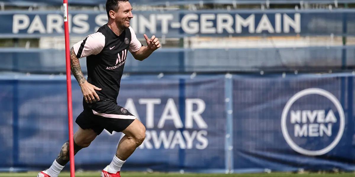 Lionel Messi has returned to PSG training in anticipation of the Champions League match against PSG after missing two matches.