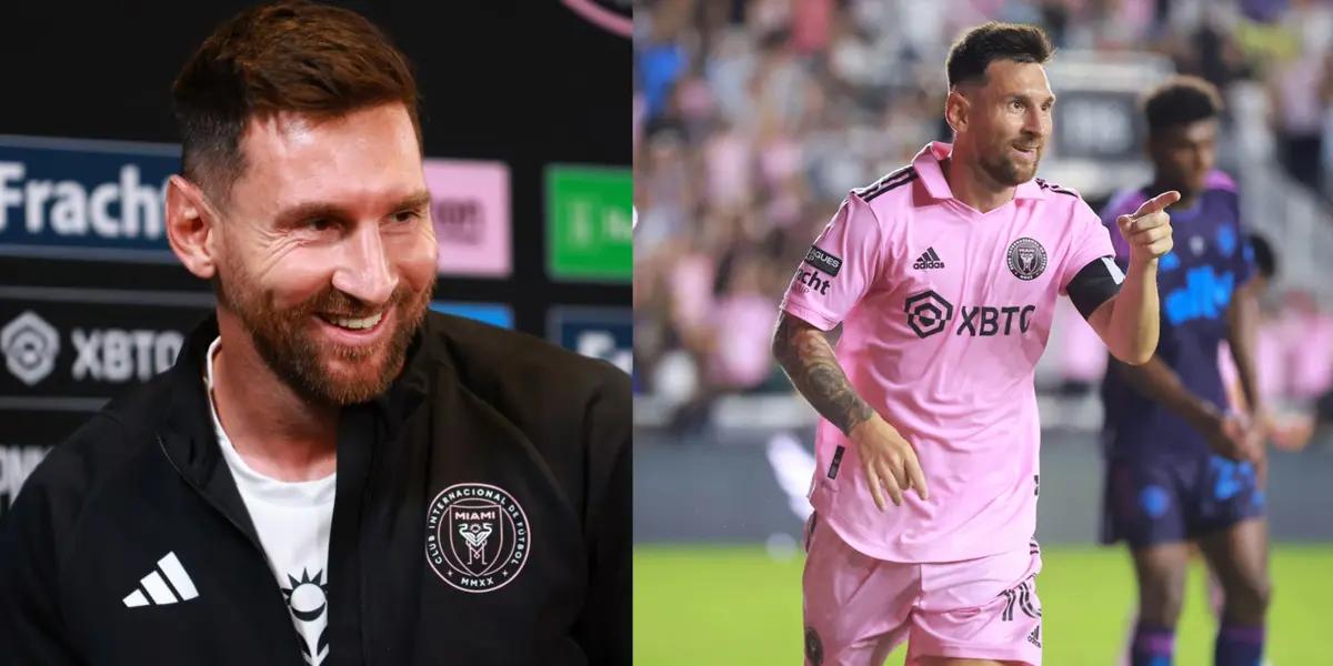 Lionel Messi has shared a message to Inter Miami's fans.