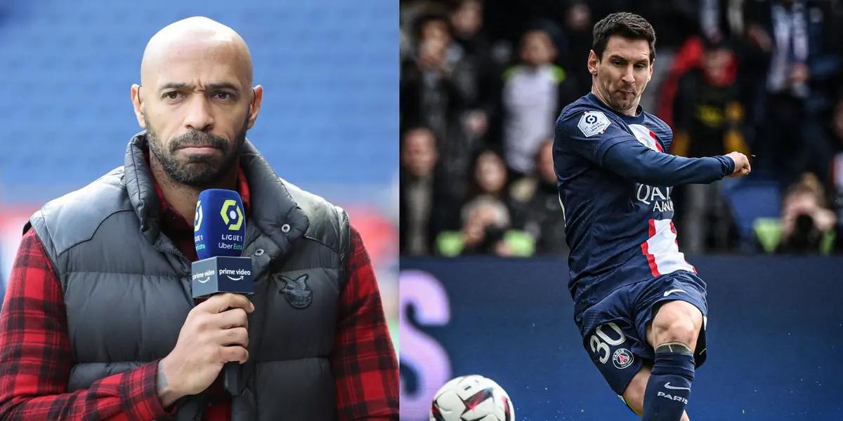 Lionel Messi has Thierry Henry on his side, and he's an absolute legend.