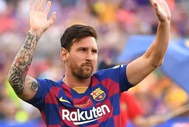 Lionel Messi hinted at his retirement when he made a comment about Barcelona's return.