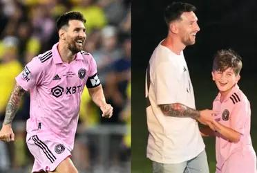 Lionel Messi hints at his commitment to Inter Miami with his most recent action with his son