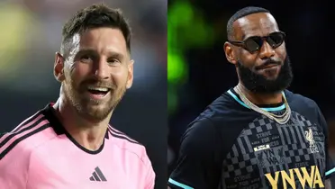 Lionel Messi is ahead of LeBron James in other list of great athletes.