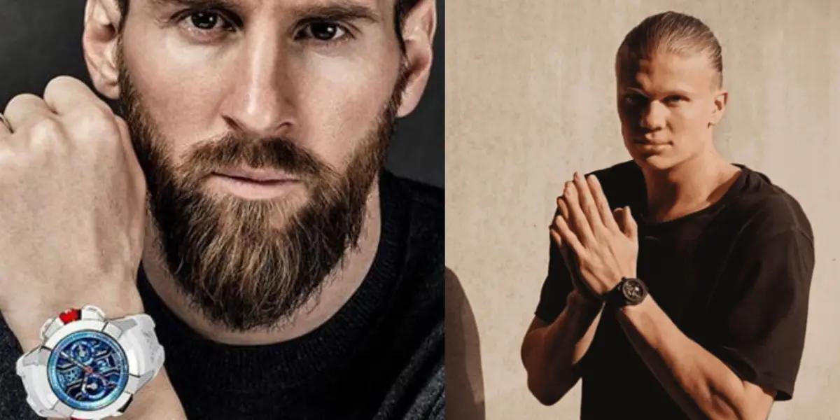 Lionel Messi is already being compared to Erling Haaland.