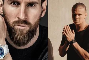 Lionel Messi is already being compared to Erling Haaland.