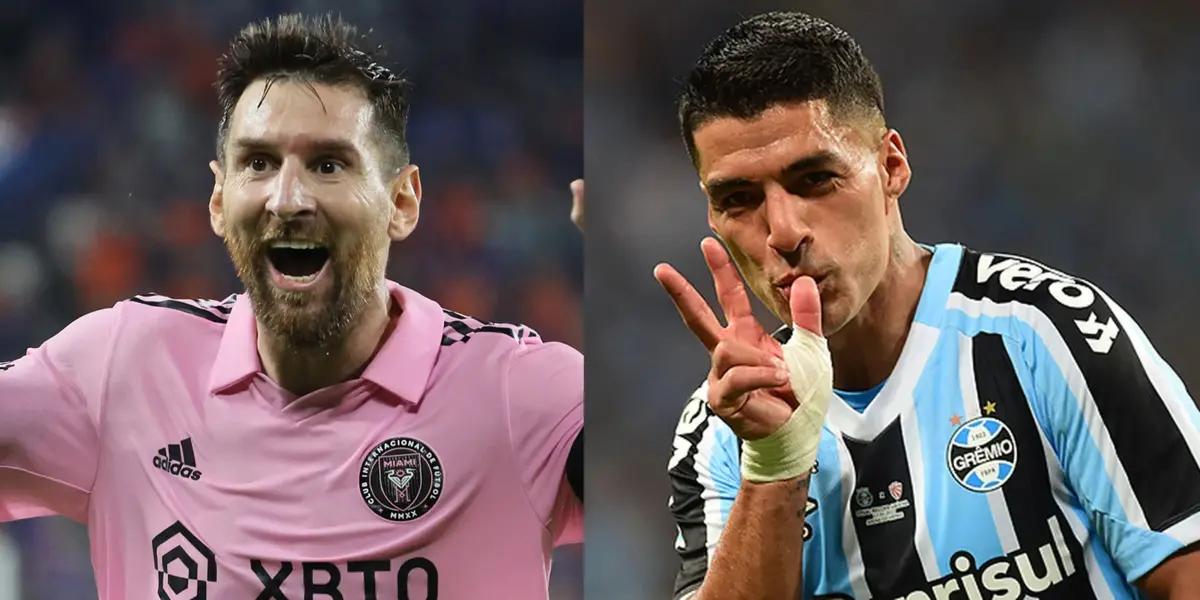 Lionel Messi is already waiting for Luis Suarez to join.