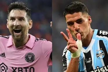 Lionel Messi is already waiting for Luis Suarez to join.