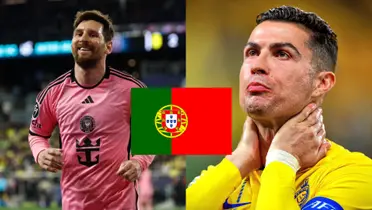 Lionel Messi is called the GOAT by a Portugese football account over Cristiano Ronaldo.