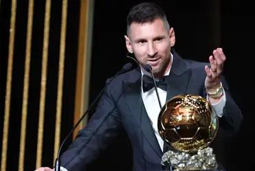 Lionel Messi is celebrating, however, now he received bad news.