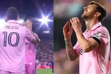 Lionel Messi is finally back, Inter Miami just lost against Cincinnati, however, this moment meant everything to Inter Miami fans.