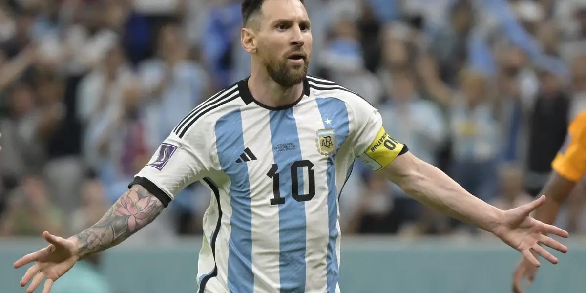 Lionel Messi is having a superb game against Croatia.