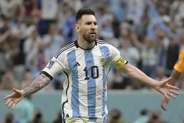 Lionel Messi is having a superb game against Croatia.