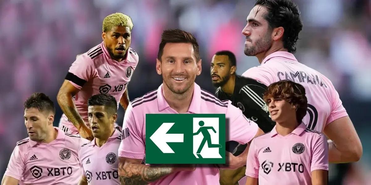 Lionel Messi is left without three of his teammates at Inter Miami, and they already made it official