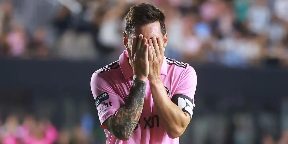 Lionel Messi is not at his best time during his vacations.