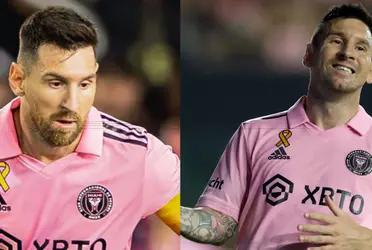 Lionel Messi is not enjoying his last match with Inter Miami this season.