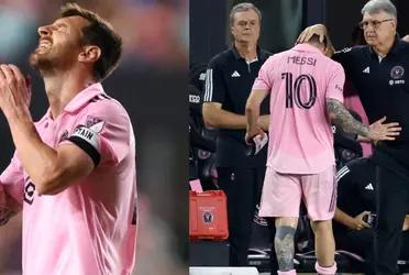 Lionel Messi is not living his best moment in terms of physical condition.