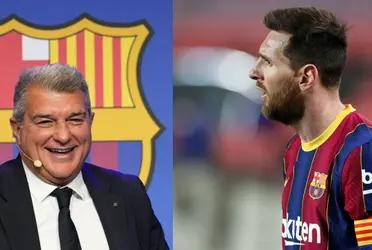 Lionel Messi is not welcomed by everyone in Barcelona.