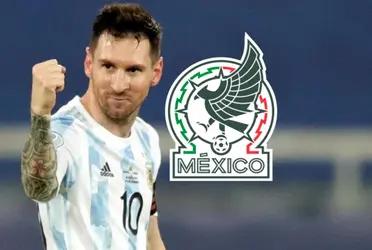 Lionel Messi is one step away from eternal glory with Argentina's national team and all thanks to a Mexican