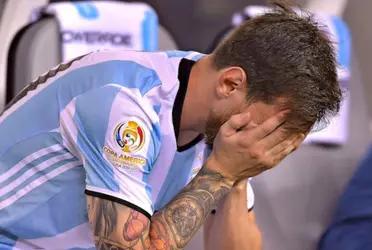 Lionel Messi is preparing for the World Cup and a teammate can't handle the pressure