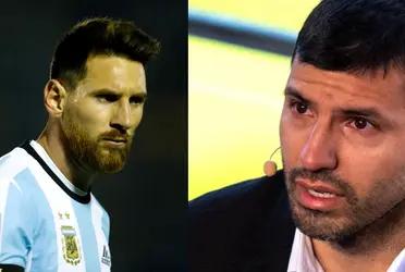 Lionel Messi is worried about his best friend, Aguero.
